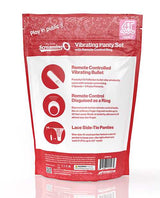 Screaming O My Secret 4T Panty Vibe with Remote Control - Red