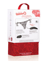 My Secret Premium Ergonomic Rechargeable Panty Vibe Set with Remote Control - Black