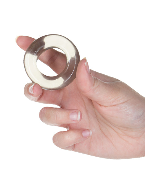 Got Big D Super-Stretch Cock Ring - Black