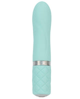 Pillow Talk Flirty Rechargeable Silicone Bullet - Teal