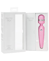 Pillow Talk Cheeky Silicone Rechargeable Wand Massager - Pink