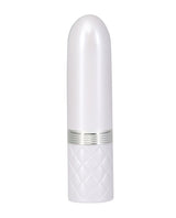 Pillow Talk Lusty Luxurious Rechargeable Silicone Flickering Massager - Pink/White