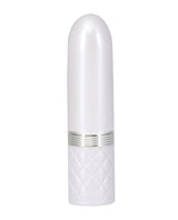 Pillow Talk Lusty Luxurious Rechargeable Silicone Flickering Massager - Teal/White