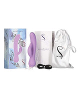 Swan The Duchess Swan Special Edition Rechargeable Silicone Vibrator - Purple