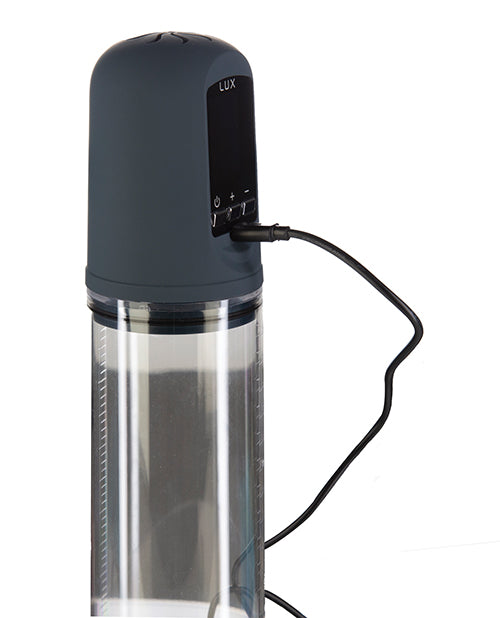 Lux Active Volume LCD Rechargeable Auto Penis Pump - Navy