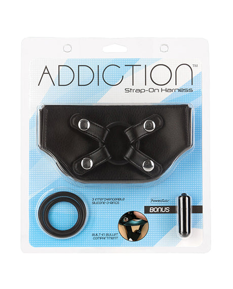 Addiction Strap On Harness - Black