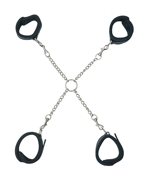 Punishment Hog Tie - Black