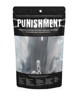 Punishment Crystal Detail Collar and Leash 37in - Black