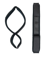 Punishment Thigh to Wrist Restraints - Black