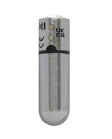 PowerBullet First Class Rechargeable Mini Bullet with Crystal - Silver