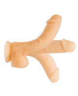 Addiction Bendable David Silicone Dildo 8in - Vanilla