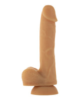 Addiction Andrew Silicone Bendable Dong 8in - Caramel