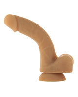 Addiction Andrew Silicone Bendable Dong 8in - Caramel