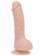 Addiction Toy Collection Brad Silicone Dildo with Balls 7.5in - Vanilla