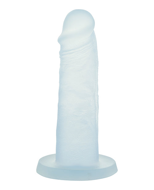 Addiction Cocktails Vibrating Silicone Dildo 5.5in - Blue Lagoon