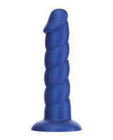 Addiction Fantasy Unicorn Silicone Dildo 8in - Blue