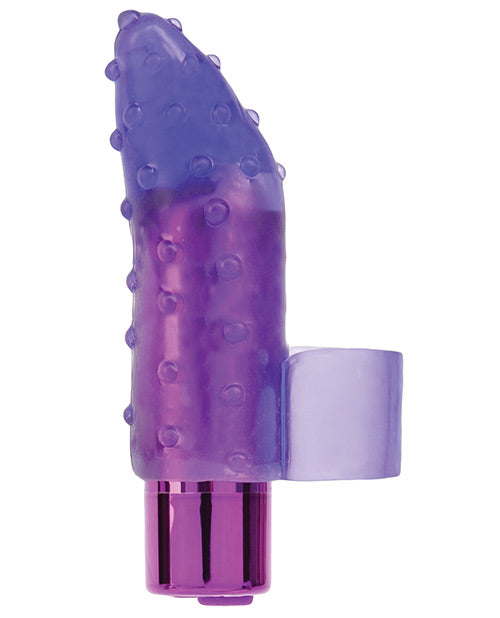 PowerBullet Frisky Finger Rechargeable Finger Massager - Purple