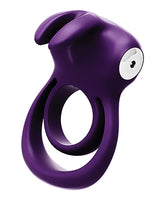 VeDO Thunder Bunny Rechargeable Dual Ring - Perfectly Purple