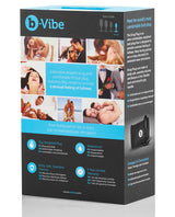 B-Vibe Snug Plug 1 Silicone Weighted Butt Plug - Black