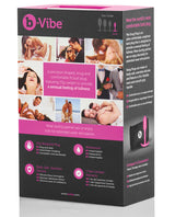 B-Vibe Snug Plug 1 Silicone Weighted Butt Plug - Fucshia