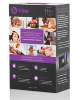 B-Vibe Snug Plug 2 Silicone Weighted Anal Plug - Purple