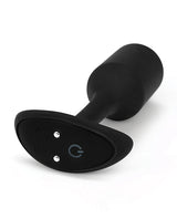 B-Vibe Vibrating Snug Plug 2 Rechargeable Silicone Anal Plug - Black