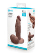 b-Vibe Slipskin 6" Girthy - Brown