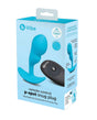 b-Vibe Remote Control P-Spot Snug Plug - Blue