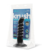 b-Vibe Krush 9.5" Curved & Ribbed Dildo w/Suction Cup