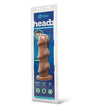 b-Vibe Headz 10.5" Multi-Bulb Dildo w/Flared Base