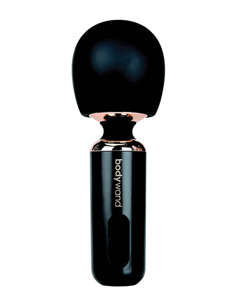 Bodywand Lolly Rechargeable Silicone Massager - Black/Rose Gold