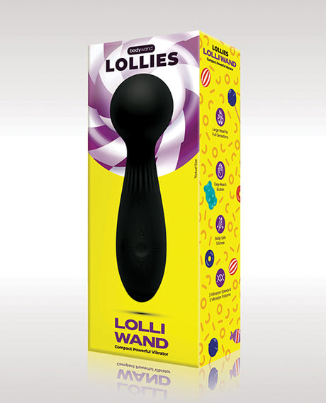 Bodywand Lolli Wand Vibrator - Black