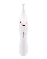 Bodywand Dual Stim Vario Silicone Vibrator - White/Gold