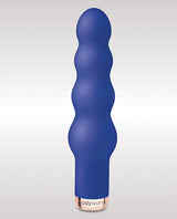 Bodywand My First Ripple Vibe Silicone Rechargeable Vibrator - Blue