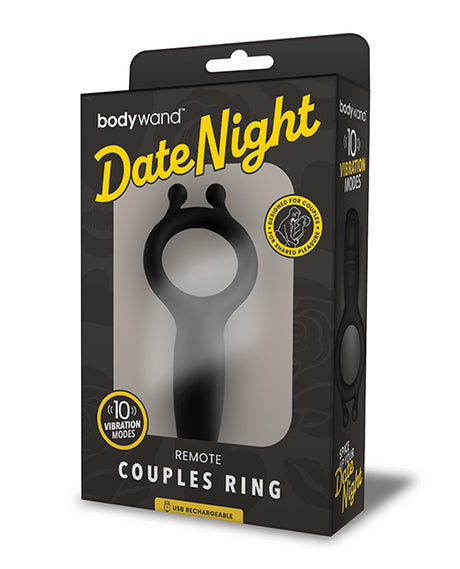 Bodywand Date Night Remote Couples Ring - Black