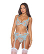 Blue Blossom Underwire Bat