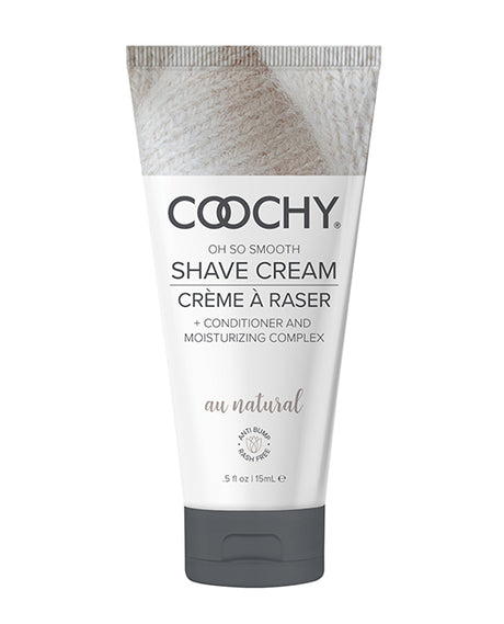 COOCHY Shave Cream - 0.5 oz Au Natural