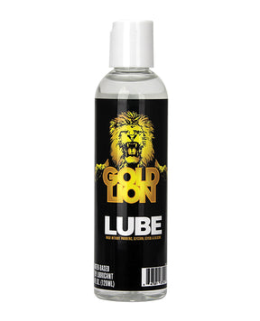 Gold Lion Water-Based Personal Lubricant - 4 oz Bottle