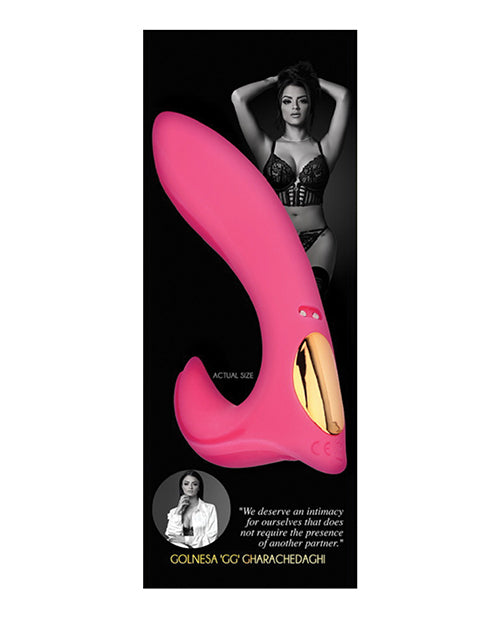 Intimately GG The GG Spot and Clitoral Rechargeable Vibrator - Pink