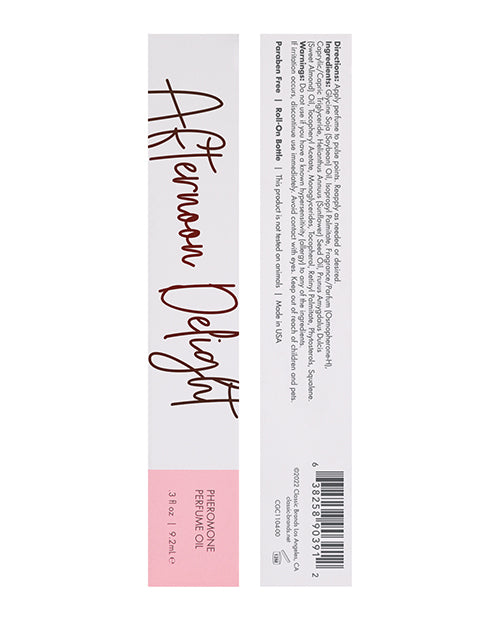 CGC Perfume Oil with Pheromone Afternoon Delight Roll-On 0.3oz.