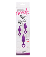 Curve Toys Gossip Rump Ringers - Violet