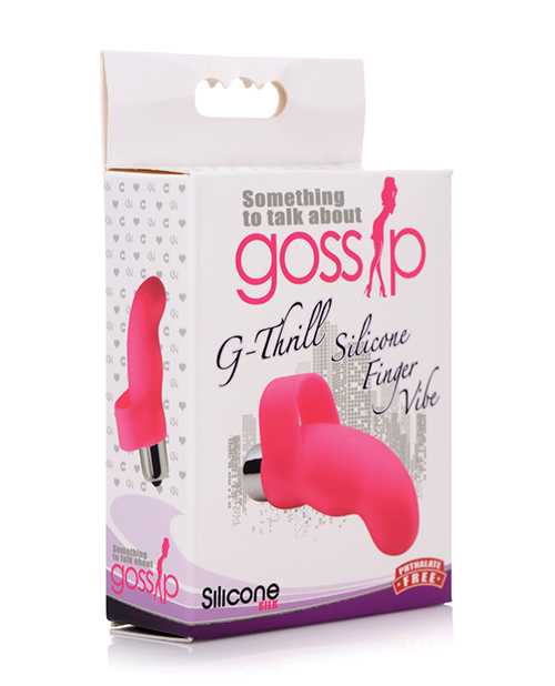 Curve Toys Gossip G-Thrill G Spot Finger Vibe - Magenta