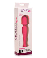 Curve Toys Gossip Silicone Vibrating Wand 10x - Magenta