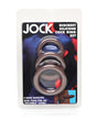 Curve Toys Jock Silicone Cock Ring Set of 3 - Dark