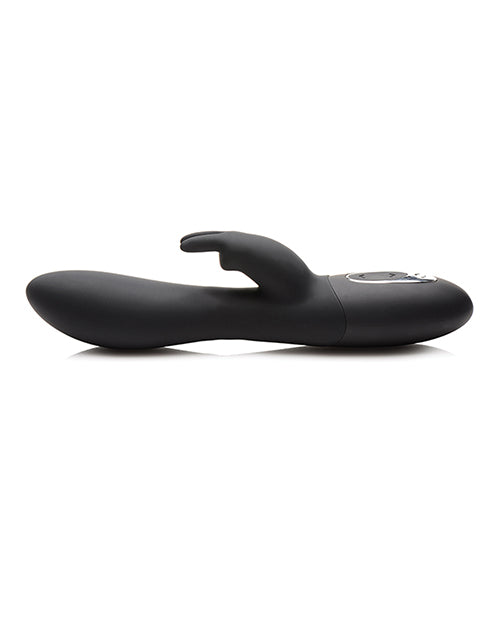 Curve Toys Power Bunnies Dizzy Rotating Vibrator w/Rotating Beads - Black