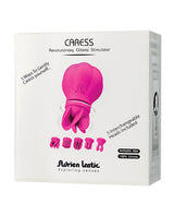 Caress Rechargeable Silicone Clitoral Stimulator - Pink