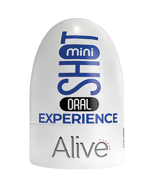 Alive Experience Oral Mini Shot Masturbator - Flesh