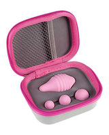 Femintimate Pelvix Trainer Intimate Relax Silicone Dialator Kit (3 Piece Kit) - Pink
