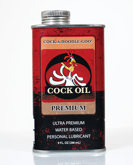 Cock Oil Water Based Lubricant - Metal Can 9 oz