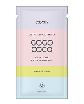 COOCHY Ultra Smoothing Body Scrub Foil - .35 oz Mango Coconut